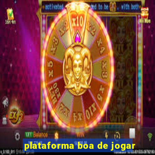 plataforma boa de jogar